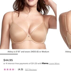 Body by Victoria Victoria’s Secret Demi Bra